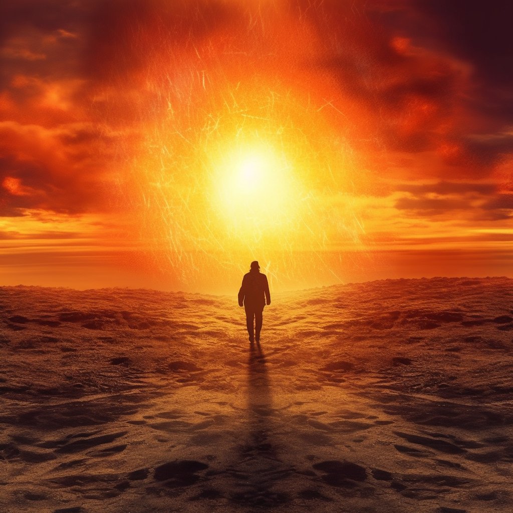 a_person_walking_on_the_Sun._cinematic-5